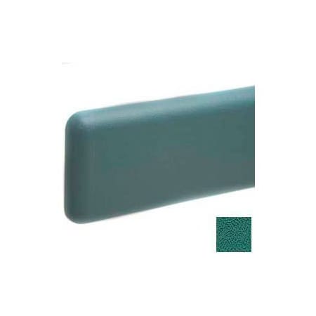 Pawling Wall Guard W/Rounded Top & Bottom Edges, W/Rec. Plastic Clip Retainer System, 6"H x 12'L, Grotto WG-6C-12-300